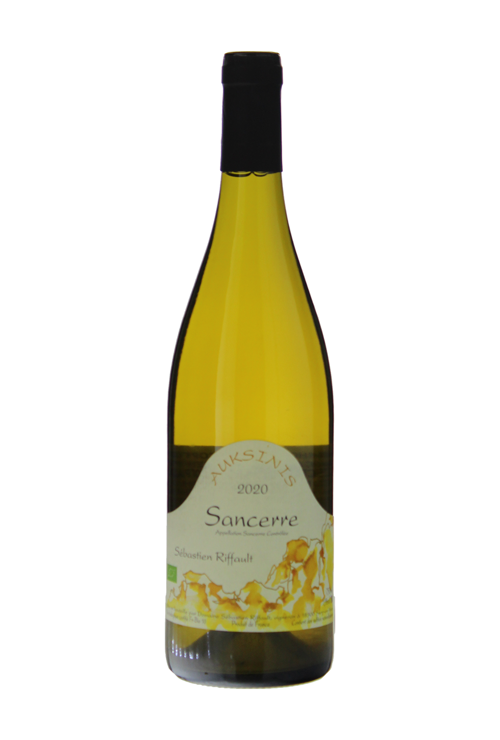 Domaine Etienne et Sébastien Riffault Auksinis Sancerre AOC 
