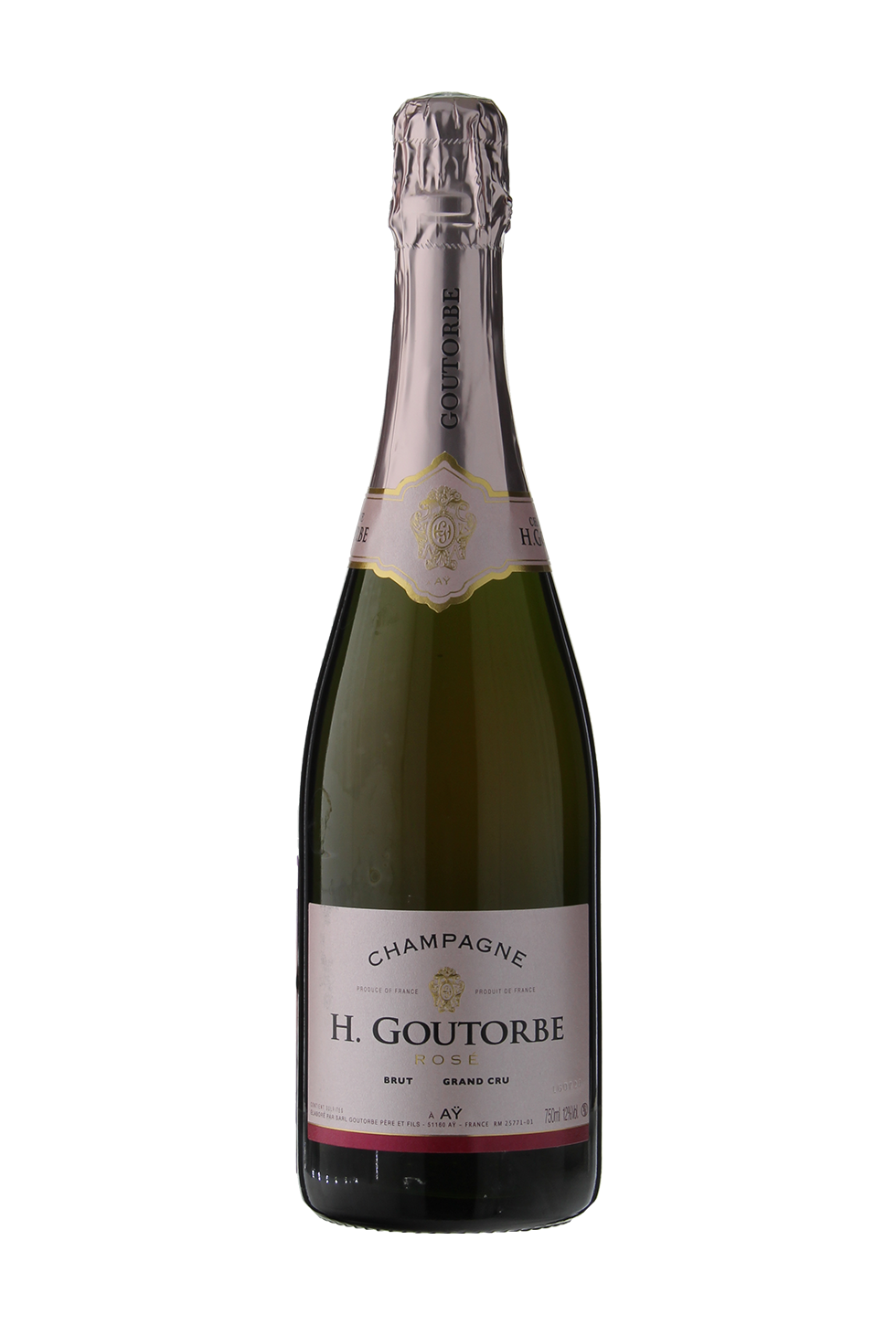 H. Goutorbe Brut Rose Grand Cru Champagne AOC
